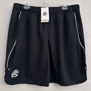 Under Armour Curry Undrtd Splash Basketball Shorts (1362002-001) Mens XL Black